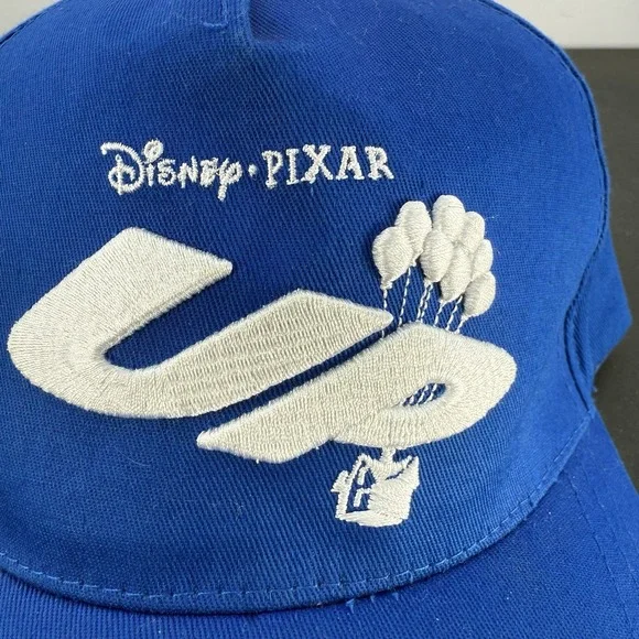 Disney Pixar UP Vintage Movie Hat One Size Fits All  Blue Hat - Picture 2 of 5